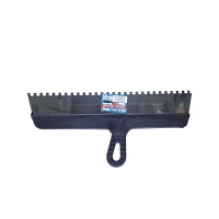 Шпатель зубчатый 400×8 мм с пластиковой ручкой, "MAXIMUM" MX 11731