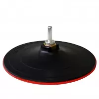 Тарелка опорная 180 мм для УШМ, с липучкой и цилиндрическим хвостовиком, "MAXIMUM" (2234)