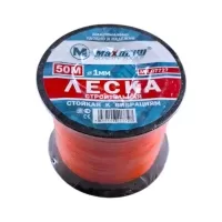 Леска строительная 1 мм х50 м, цветная (3181)